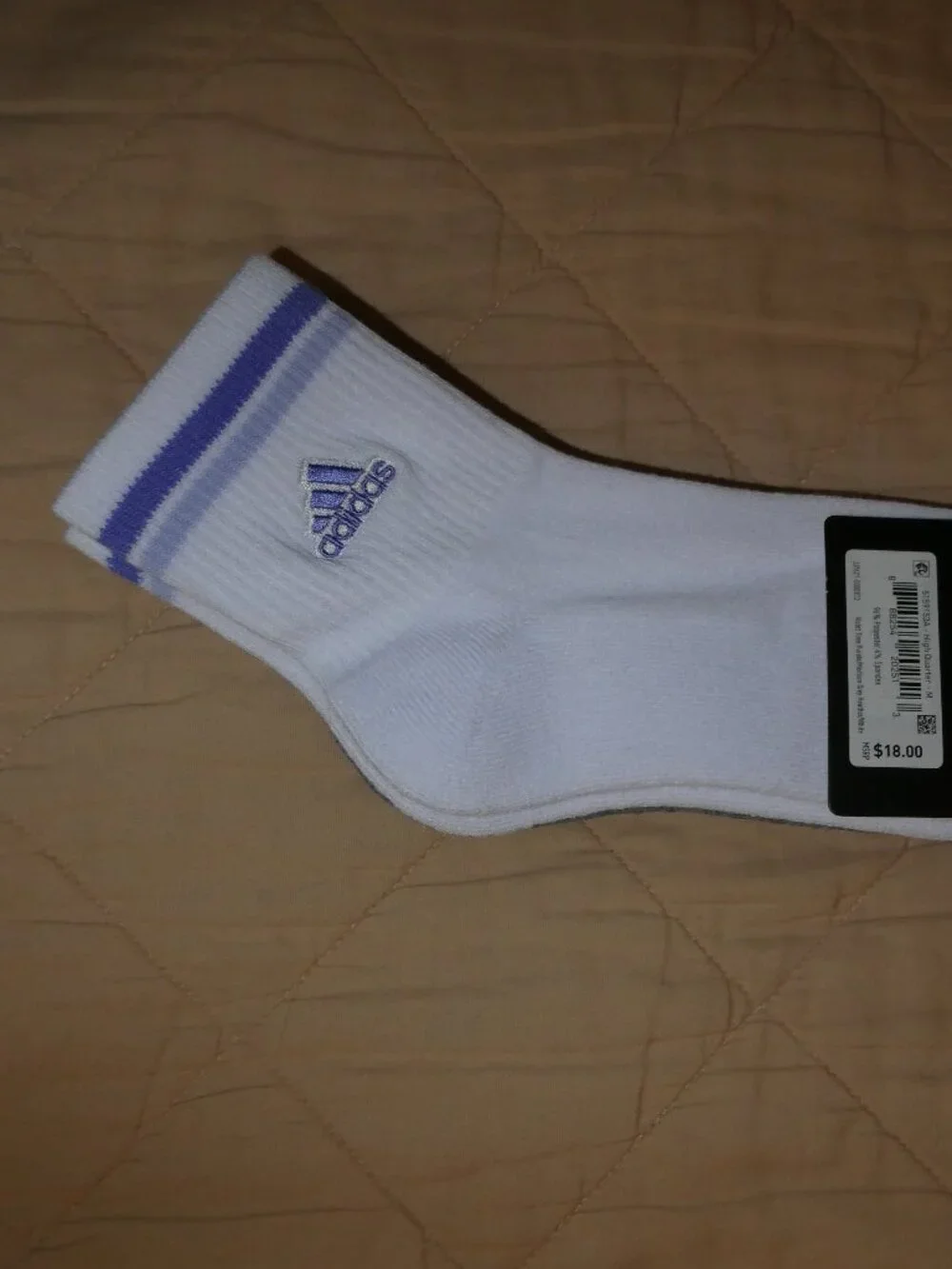 3 pack High Quarter ClimaCool Adidas Women’s Socks Size 5-10 NWT